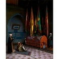 thumbnail image 2 of Jean-Léon Gérôme 12x14 Gold Ornate Wood Frame and Double Matted Museum Art Print Titled - The Sentinel at the Sultan's Tomb (1824-1904), 2 of 4