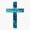 1pcs, variant on Blue Ocean Cross Waves Sticker