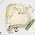 thumbnail image 3 of Canvas Hobo Bag, Shoulder Bag Unisex Canvas Crossbody Bag with Zipper and Adjustable Strap Handbag Large Tote Bag, 3 of 8