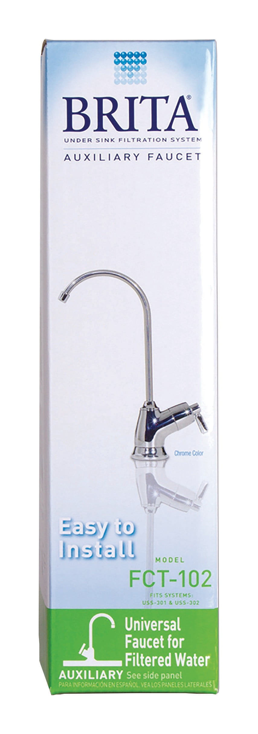 Brita Drinking Water Faucet Chrome Wffct102 Walmart Com