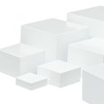 thumbnail image 4 of 7 Pieces Acrylic Cube Display Box Riser Nesting Riser Table Stand Display Stand 5 Sided Buffet Riser Food Riser For Jewelry, 4 of 5