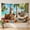 B, variant on XaaKee, Llama Coconut Sip Wall Tapestry, High-Quality Polyester Tapestry For Bedroom, 60x40Inch