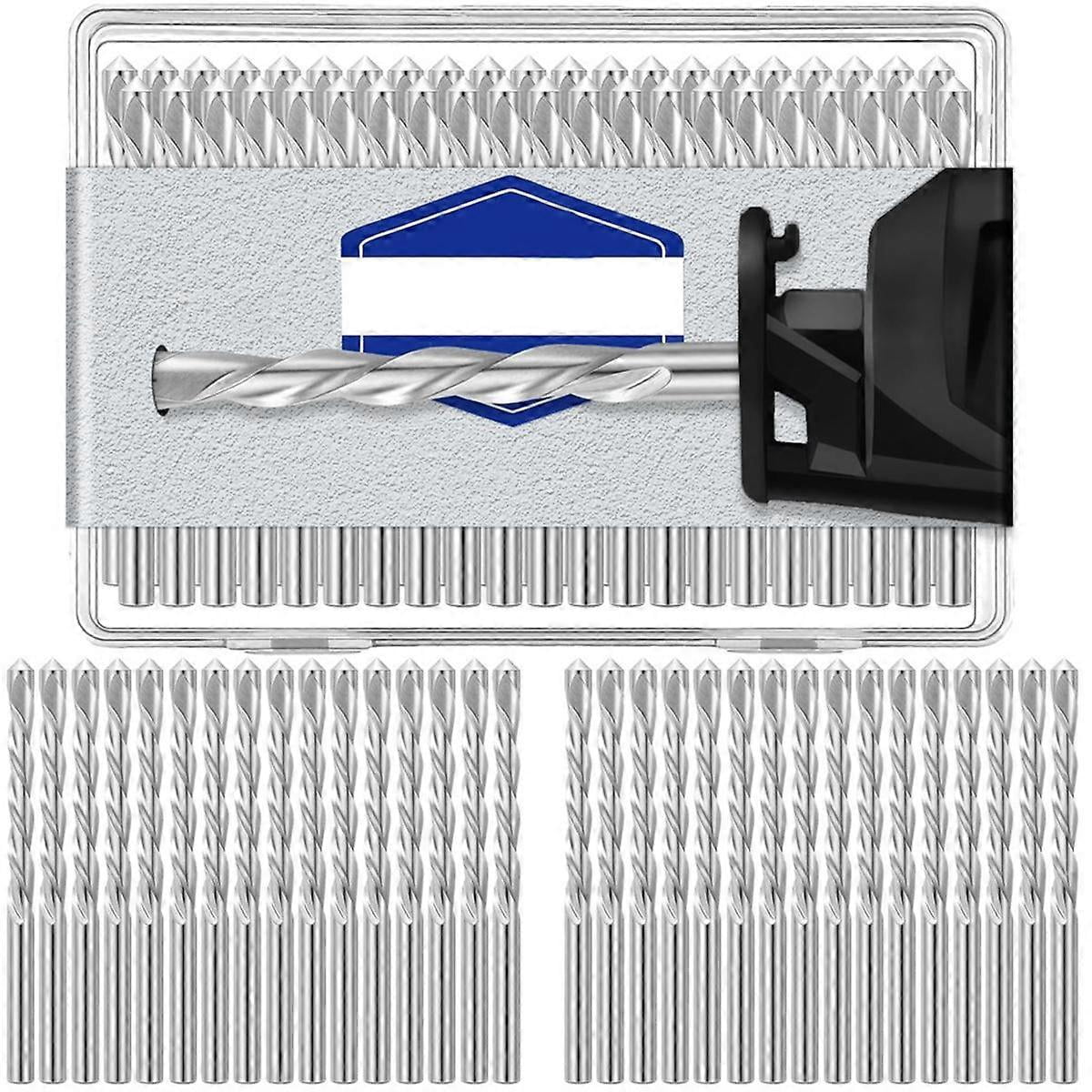 50 Pieces Drywall Drill Bits Pilot Point Cutting Drill Bits Diameter ...