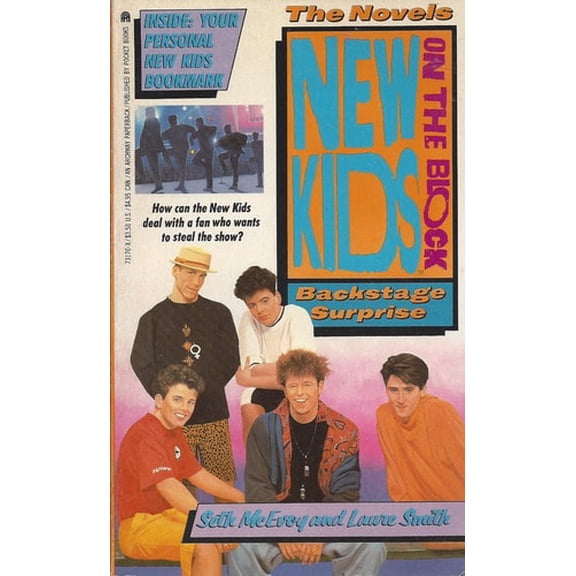 Pre-Owned NEW KIDS ON THE BLOCK NOVEL: BACKSTAGE SURPRISE: Looking Your Level Best at Any Age (Paperback) 067173170X 9780671731700