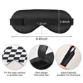 thumbnail image 7 of IAUYY Sleep Mask, Super Soft Eye Masks with Adjustable Strap, Lightweight Comfortable Blindfold,Perfect Blocks Light for Men Women Checkered Flag Vector Logo, 7 of 7