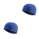 thumbnail image 4 of Qarigey Paquete de 9 gorras de calavera de refrigeración tela de malla ciclismo gran textura verano transpirable poliéster casco forro zafiro azul 2piezas, 4 of 6