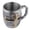 Silver, variant on Heat Reactive Ceramic Coffee Mug Decorative Drinkware, Creative Color Changing Cup With Sculpted Heart Handle and Artistic Reveal Pattern, Stylish Tabletop Accent for Home Office Kitchen