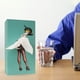 thumbnail image 5 of Caja de pañuelos faciales para chica con clase, cajas de pañuelos Retro de plástico creativas para escritorio de mesa, 5 of 5