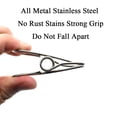 thumbnail image 5 of 2.5 inch 14 Pack Heavy Duty Clothes Pins for Hanging Clothes, Stainless Steel Clothespins for Metal Clothes Clips, Clothes Pegs, 5 of 6
