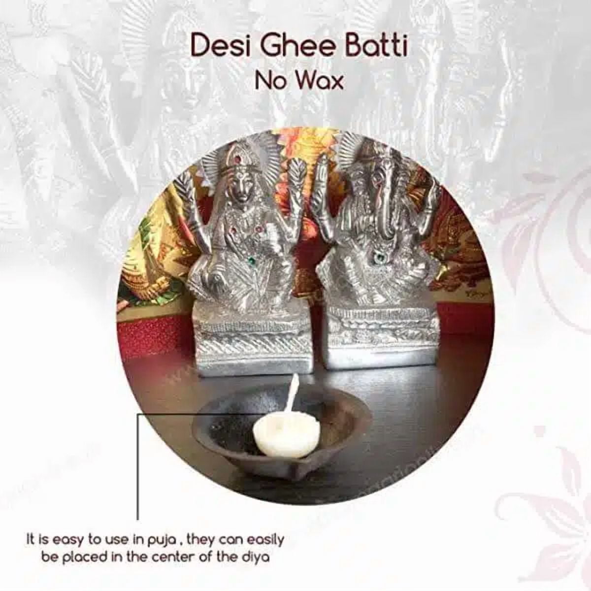 scented Desi Ghee Wicks (60 Pcs)