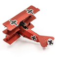 thumbnail image 2 of Metal Earth Fokker DR.I Triplane 3D Metal Model + Tweezers 12101, 2 of 4