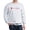 Ash Gray, variant on - Delta Chi Logo Red Sweatshirt - Crew Neck Sweatshirt