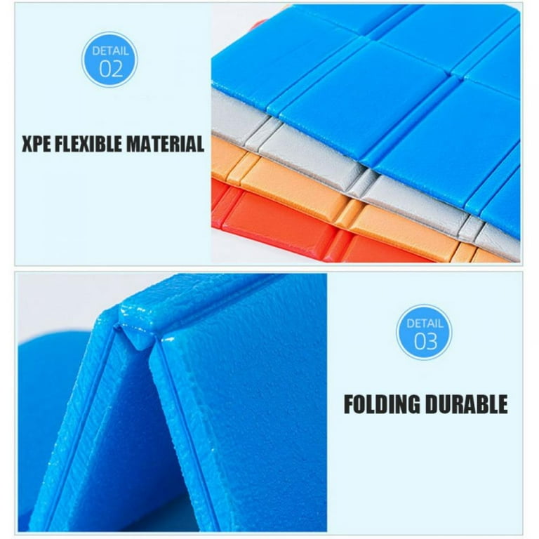 4PCS Outdoor Foldable Foam Seat Mat, TSV Folding Sitting Cushion Pads XPE  Waterproof Moisture Proof Lightweight Portable Design Fit for Picnic,  Camping, Hiking, Backpacking, Mountaineering, Concert 