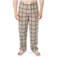 thumbnail image 1 of Pantalón de pijama de franela para hombre IZOD, cuadro crudo, XXL, 1 of 6