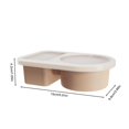 thumbnail image 4 of YIEMEEN Silicones Food Container Leakproof Sealing Lunch Boxes for Travel Picnics, 4 of 8