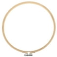 thumbnail image 4 of Miangastore 1PC 26cm Bamboo Embroidery Circle Frame DIY Craft Cross Stitch Chinese Traditional Sewing Manual Tool, 4 of 8