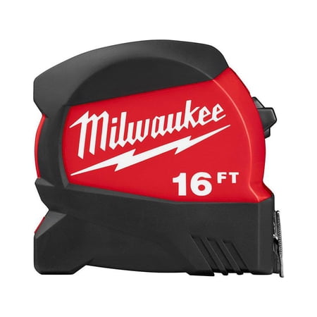 UPC: 0045242539000 | Milwaukee-48-22-0416 16Ft Compact Wide Blade Tape Measure