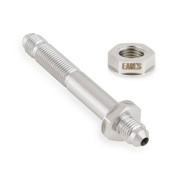 Earls Plumbing SS983503ERL Straight Stainless Steel AN Bulkhead Union