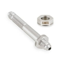 Earls Plumbing SS983503ERL Straight Stainless Steel AN Bulkhead Union