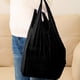 thumbnail image 5 of Bolsa de la compra extensible Bolsa de plástico plegable de gran capacidad – Multifuncional reutilizable negro/rosa/morado/gris/caqui/verde/amarillo 19x11cm Almacenamiento ecológico ligero para, 5 of 6