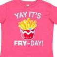 thumbnail image 4 of Inktastic Yay Its Fry Day with Cute French Fries Boys or Girls Toddler T-Shirt, 4 of 5