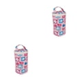 thumbnail image 4 of maskred Convenient Storage Box For Organizing Cereal And Snacks Lightweight And Portable Insulated Lunch Box Thermal Lunch Box Pink Little Whale 2 Insulation Bag 2Set, 4 of 6