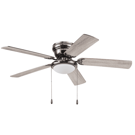 52" Prominence Home West Hill Indoor Ceiling Fan, Gun Metal