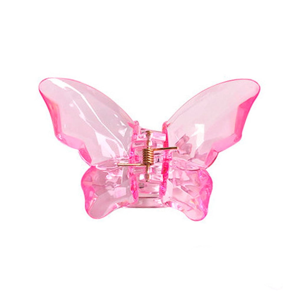 8pcs 2.5" Girls Kids Butterfly Hair Clips Princess Glitter Headwear Accessories 