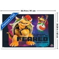 thumbnail image 3 of Nintendo The Super Mario Galaxy Movie (2026) - Bowser & Bowser Jr. Wall Poster, 22.375" x 34" Framed, 3 of 5