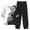 Black, variant on Sweatsuits for Women Set 2 Piece Outfits Long Sleeve Hoodie Oversized Sweatshirt Jogger Pants Casual Tracksuit Sets with Pockets (Silver,L)