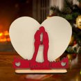 thumbnail image 5 of Desk Accessories Promotion Sale! Nomeni Valentines Day Wooden Table Top Decorations Wooden Signs Table Centerpieces Decoration for Valentine Day Party Table Home Decor, Home Decor Clearance Sale, 5 of 6