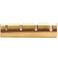 thumbnail image 1 of MasteelfCA Brass Stringed Instrument Bridge Nut Instrument Accessory Upper String Nut, 1 of 6