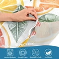 thumbnail image 4 of Yayeee Kitchen Valance Rod Pocket 54" x 18" Living Room Window Curtain, Candy Grapefruit Slices, 4 of 6