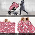 thumbnail image 2 of Zufioo French Bulldog And Heart Print Baby Stroller Seat Nursing Cover, Baby Stroller Canopy Seat Cover Breastfeeding Cover, Suitable for Indoor and Outdoor-One Size, 2 of 9