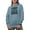 Light Blue, variant on Easily Distracted by Dogs, Dog Lover, Parent or Owner, White Hooded Sweatshirt or Hoodie, Small