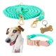 thumbnail image 1 of Correa Doble 2.4m Y Collar Para Perro. Set Nube Kewoow, 1 of 8
