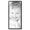 thumbnail image 2 of ArtToFrames 17" x 38" Sloped Dark Walnut Picture Frame, 17x38 inch Brown Wood Poster Frame (WOM-4820), 2 of 7