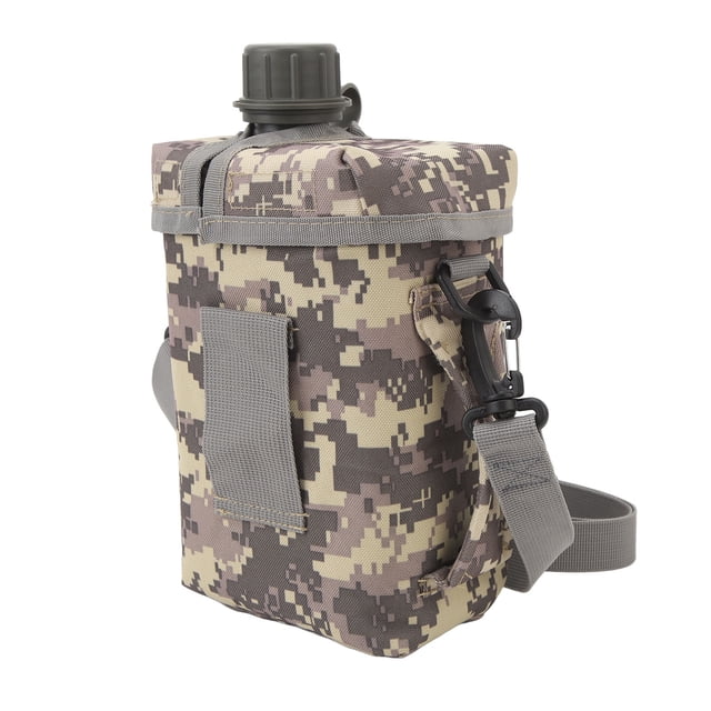 Botella De Agua Aislada De Gran Capacidad De 2L Con Funda De Tela Oxford, Botella De Agua Portátil Para Montar Y Hacer Senderismo