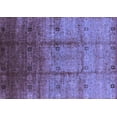 thumbnail image 1 of Ahgly Company Machine Washable Indoor Rectangle Oriental Blue Industrial Area Rugs, 7' x 10', 1 of 4