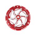 thumbnail image 4 of Protector de ventilador de motor de motocicleta, carcasa protectora, decoración de reparación, diámetro de 14,5 cm, cubierta giratoria de aleación de rojo, 4 of 8