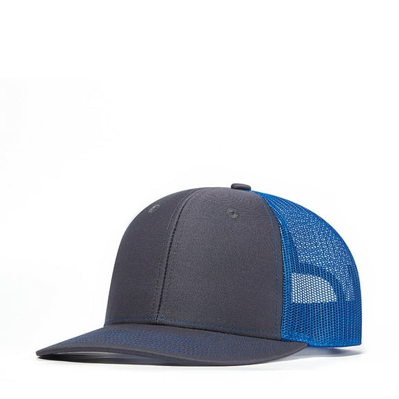 Richardson style 112 mesh cap trucker hat with leather patch Richardson Cap Embroidery Richardson 112 Trucker Hat custom mesh