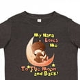 thumbnail image 4 of Inktastic My Nana Loves Me to the Moon and Back Boys or Girls Toddler T-Shirt, 4 of 5