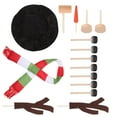 thumbnail image 4 of 1 Set Snowman Dressing up Props Kit Christmas Snowman DIY Decor Prop Supplies, 4 of 6