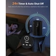 thumbnail image 5 of 95oz Dehumidifiers for Home, 1000 Sq.Ft Dehumidifier with Drain Hose - Auto Shut Off, Timer, Sleep Mode & 7 Color Light Bedroom, Bathroom, RV Black, 5 of 5