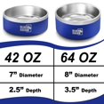 thumbnail image 4 of Black Rhino The Dura-Bowl Blue (64 Oz) | Non Slip, 4 of 7