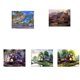 thumbnail image 2 of DIY casa paisaje redondo pintura de diamantes de imitación jardín paisaje cristal punto de cruz decoración del hogar imagen de diamante tholdsy JJ15241-01, 2 of 6