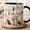 Black, variant on Dance Teacher Mug Personalized Ballet Shoes 2D Printed 3D Effect Studio Teacher Gift
