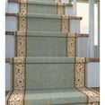 thumbnail image 3 of Well Woven Custom Size Hallway Stair Runner Apollo Fleur De Lis Blue (31" x 16' Runner) Rug, 3 of 5