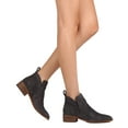 thumbnail image 6 of New Women Dolce Vita Sutton Suede Dual Zipper Stacked Heel Ankle Bootie, 6 of 6
