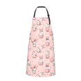 thumbnail image 2 of Lsque Easter Rabbit Waterproof Apron Chef Aprons for Men Heavy Duty Chemical Work Apron Extra Long Grilling Aprons with Adjustable Bib Apron, 2 of 9